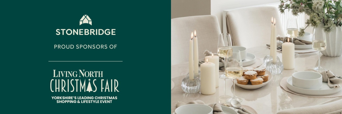 Stonebridge Homes - Proud to sponsor the 2026 Living North Yorkshire Christmas Fair