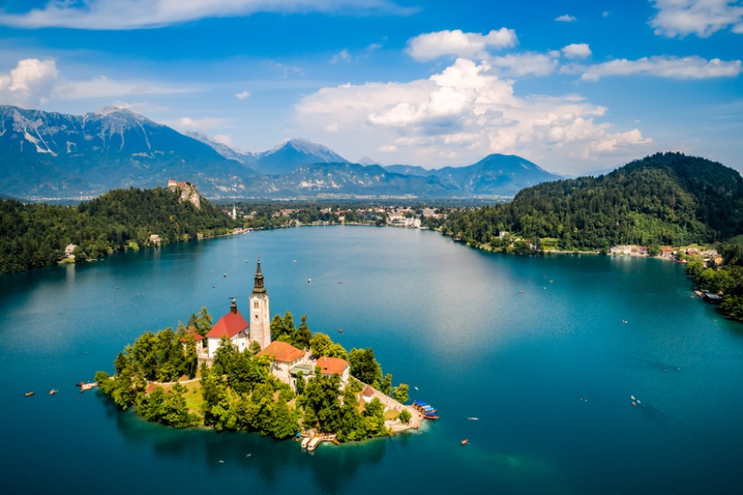 Lake Bled in Slovenia