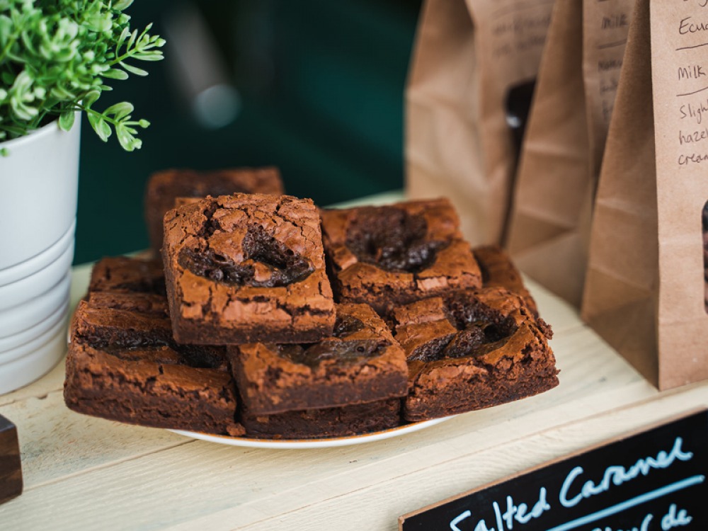 Salted Caramel Brownie