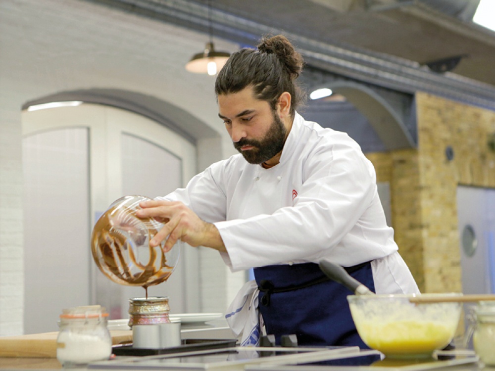 Eddie Scott cooking