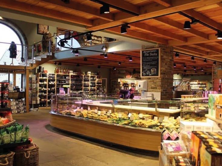 Inside Mainsgill Farm Shop