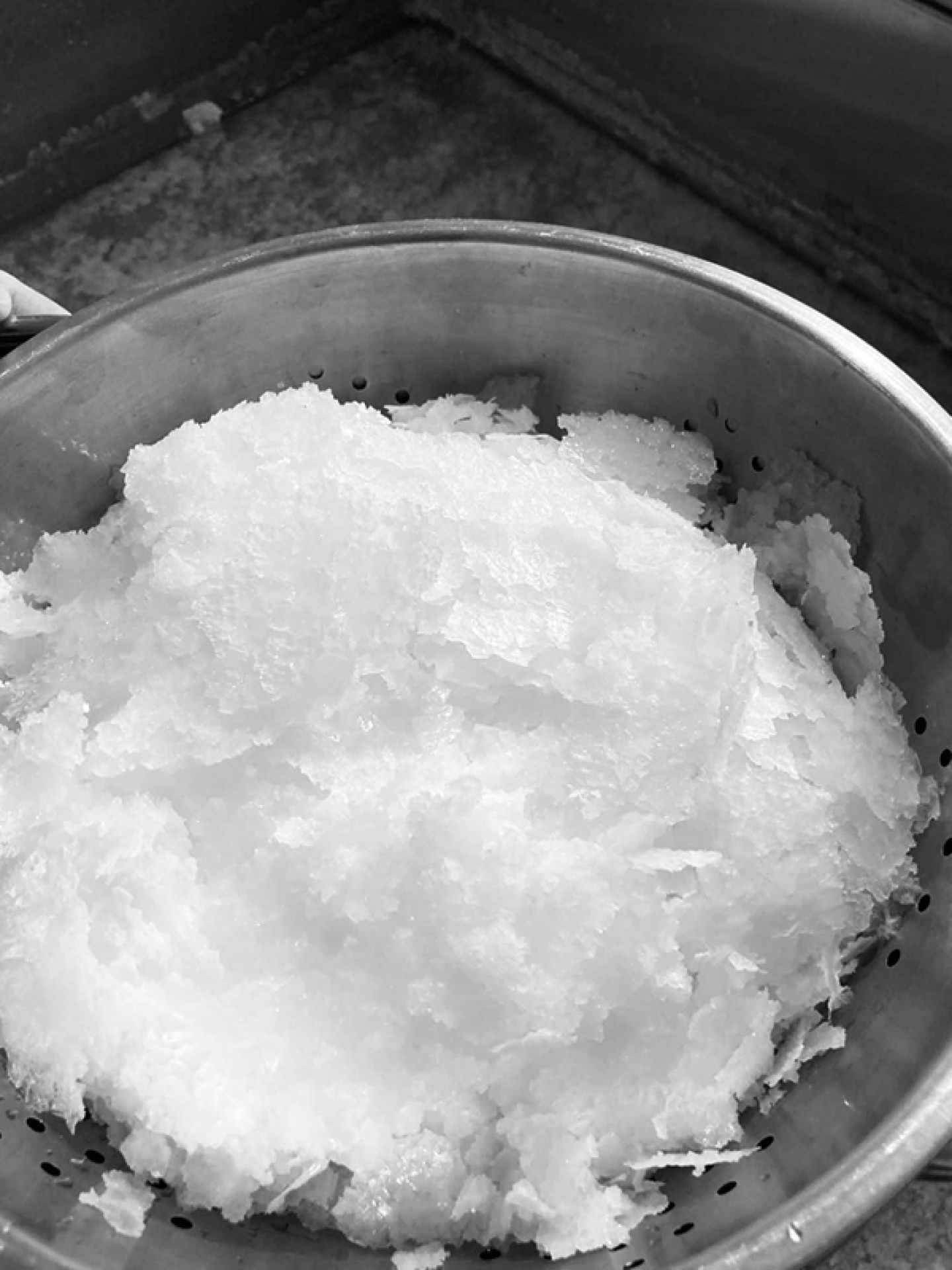 colander of salt