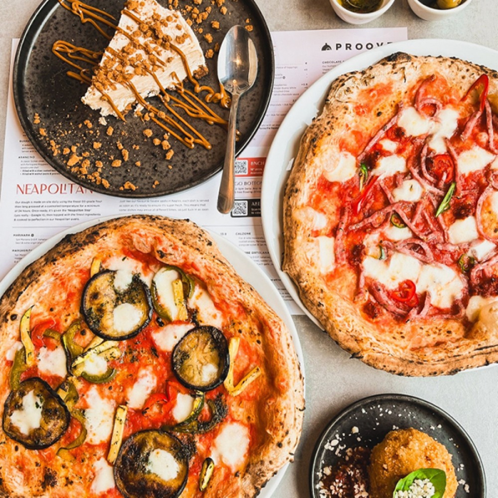 Pizza and puds at Proove