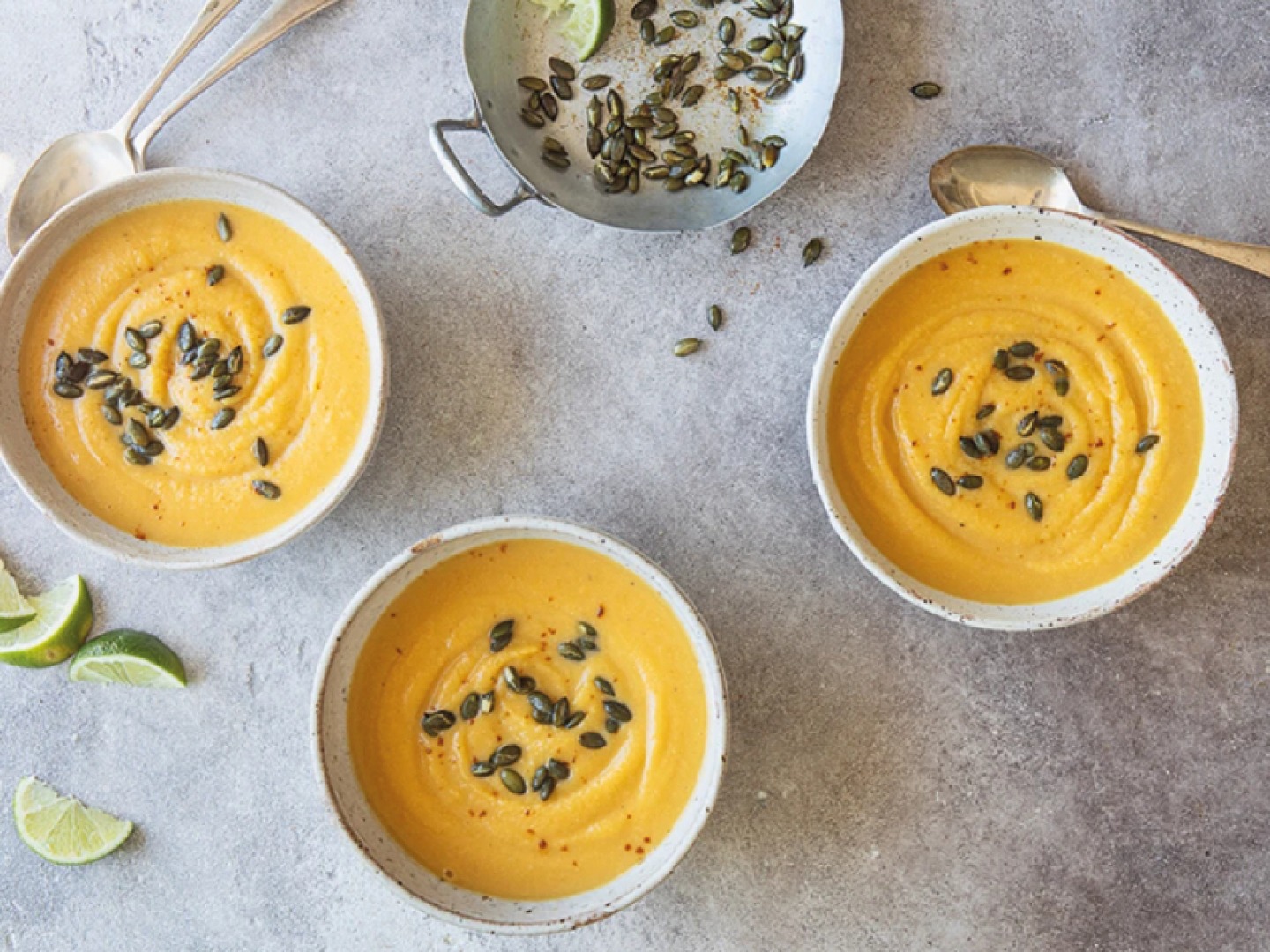 Squash, Lime and Chilli Soup