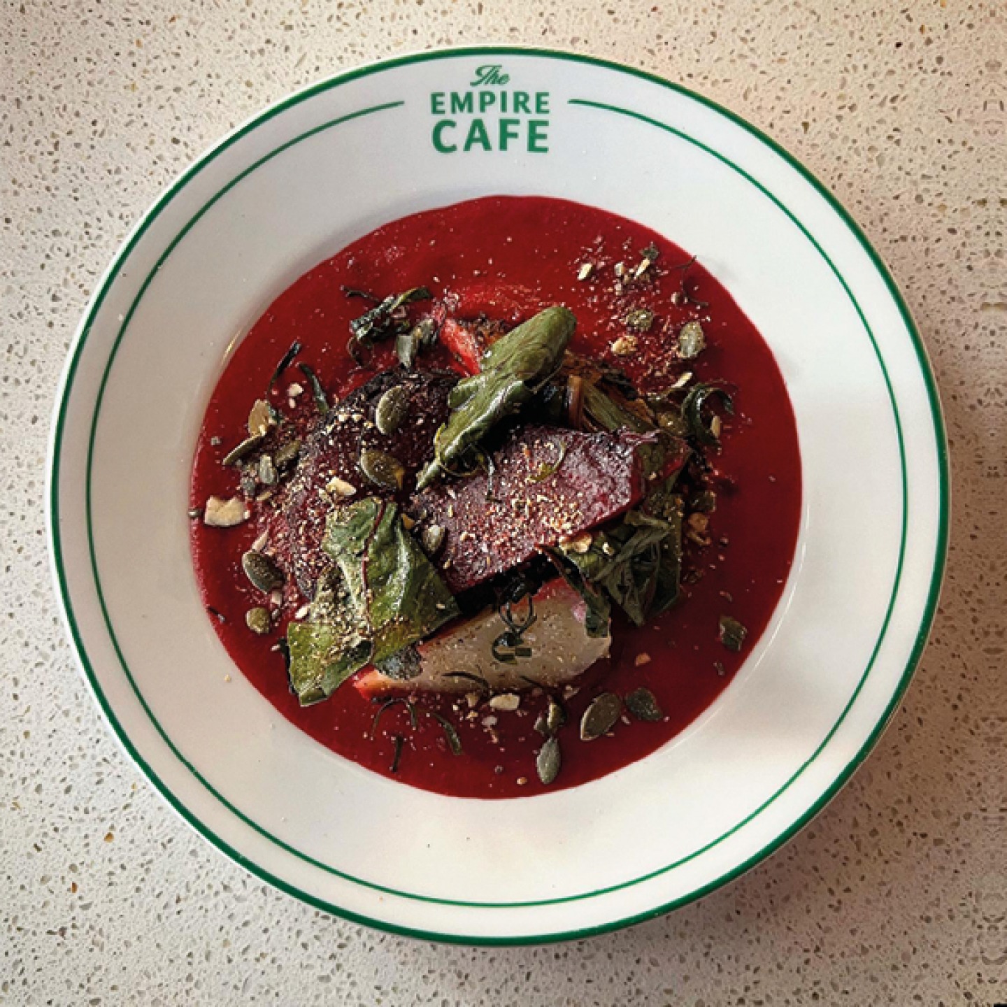 Bowl of Food at The Empire Café in Leeds