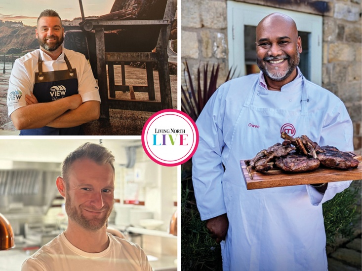 Three Fabulous Chefs Coming to Living North LIVE in York