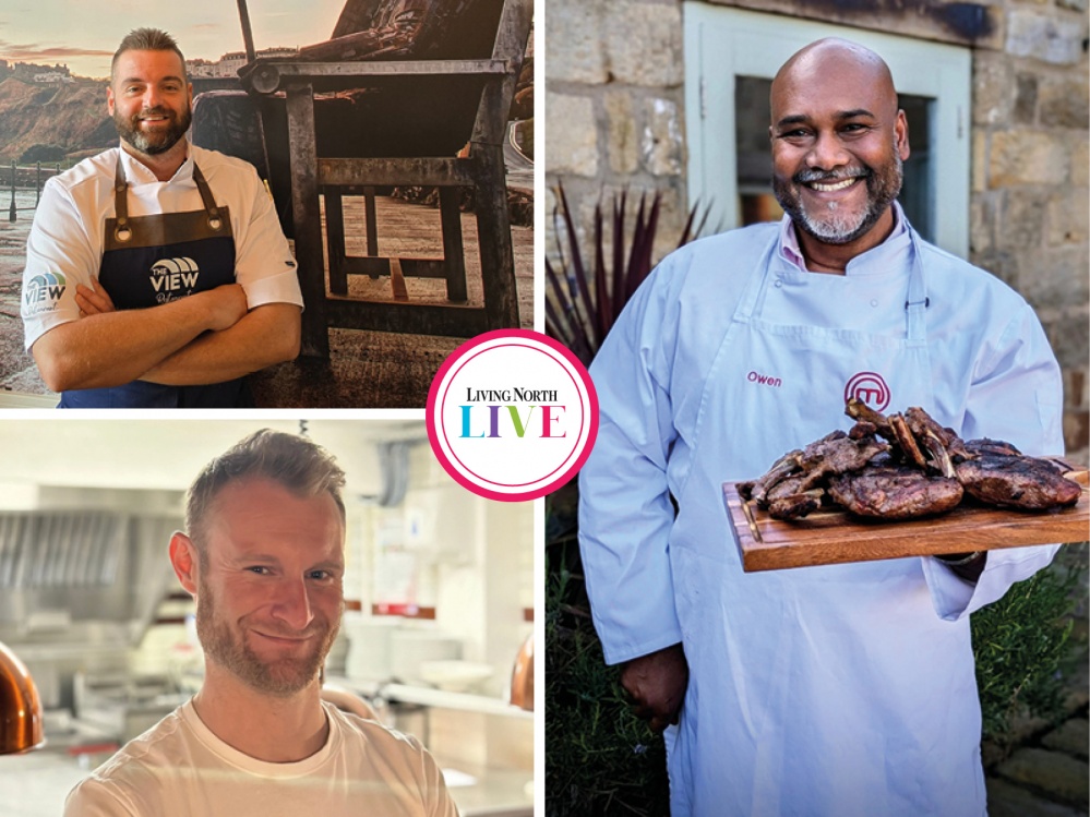 Three Fabulous Chefs Coming to Living North LIVE in York