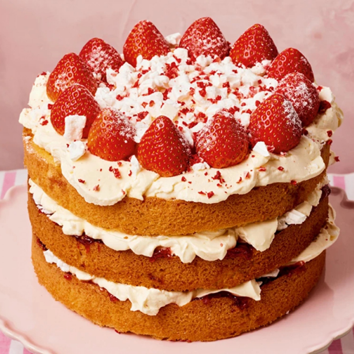 Eton Mess Cake