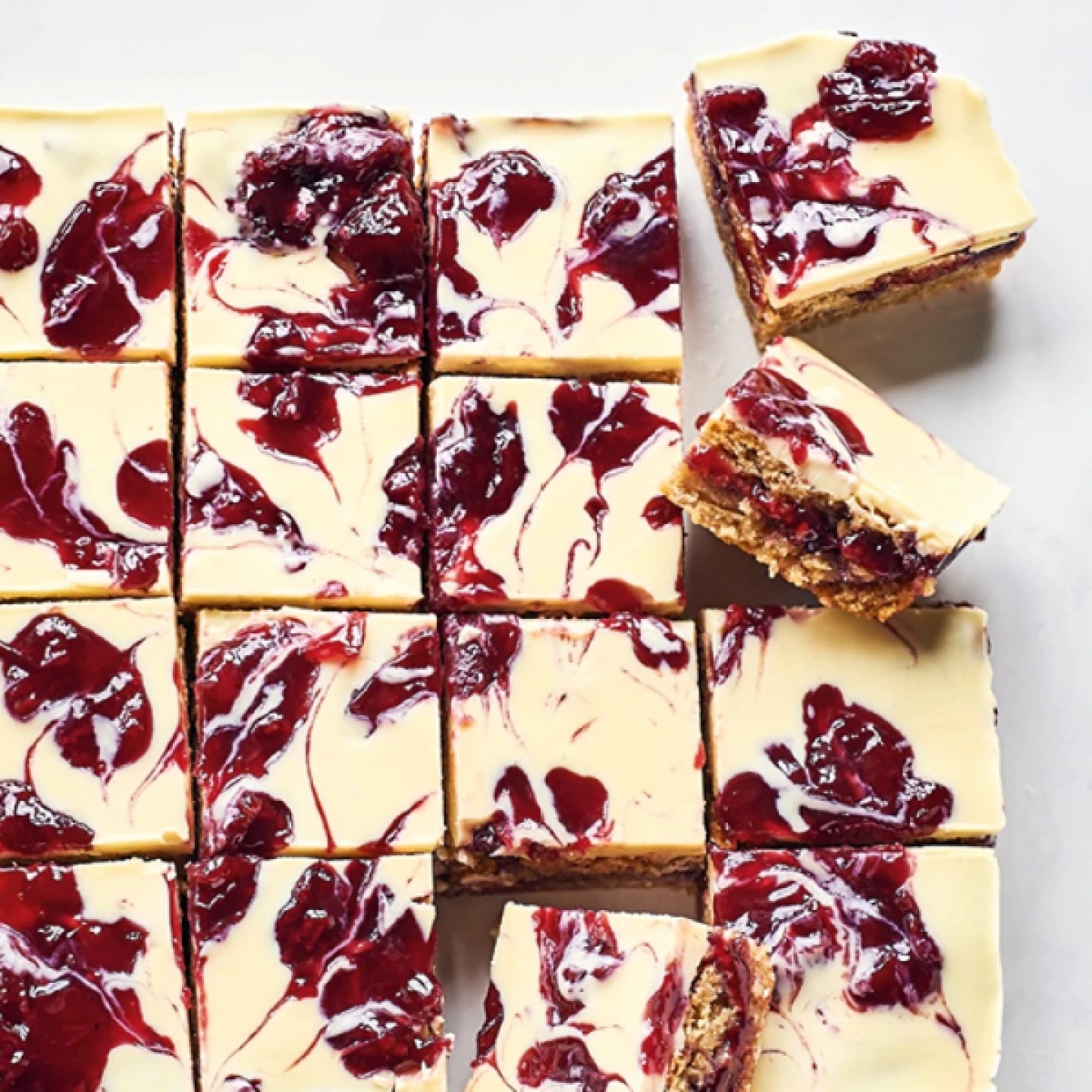 Cherry Bakewell Flapjack