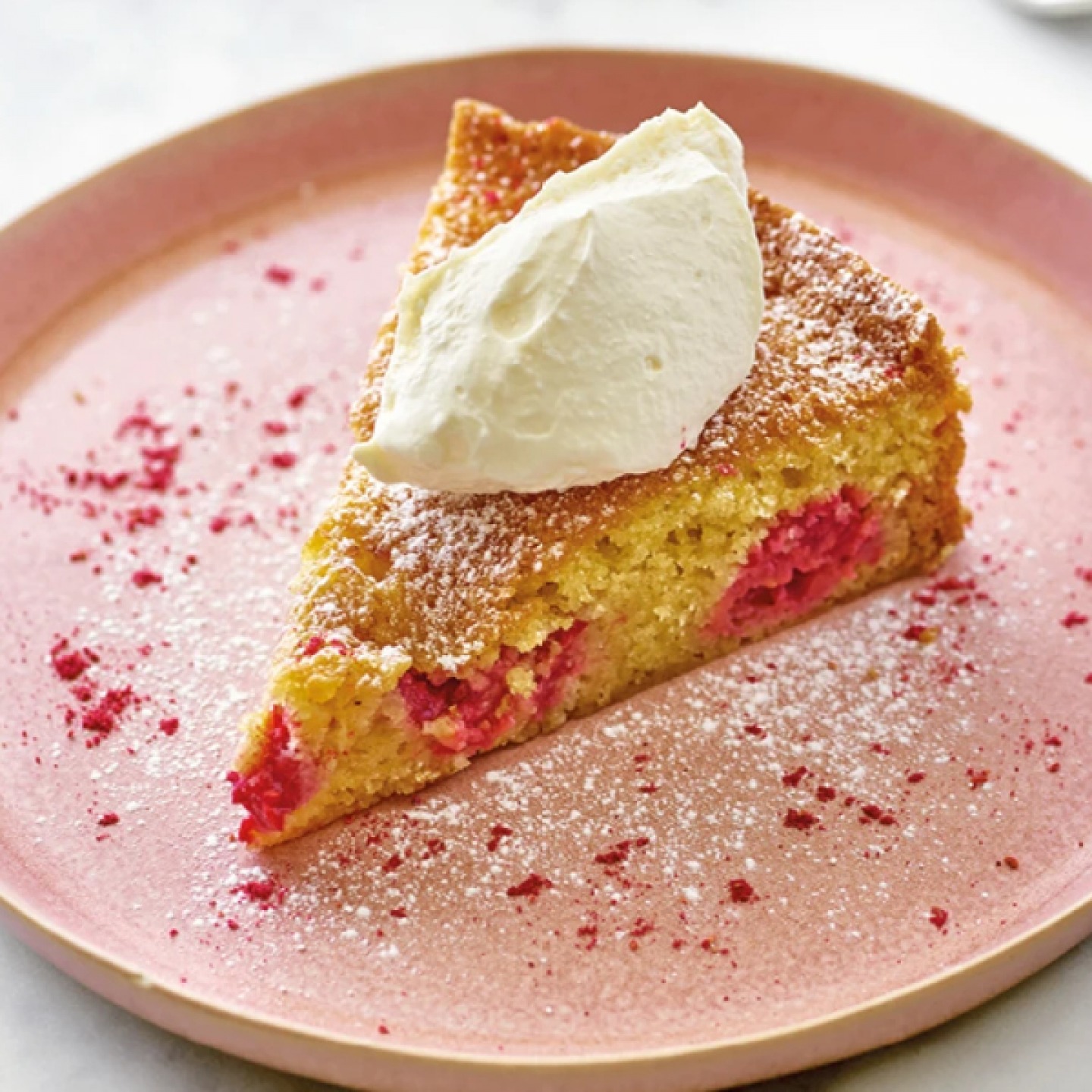 Raspberry And White Chocolate Cake