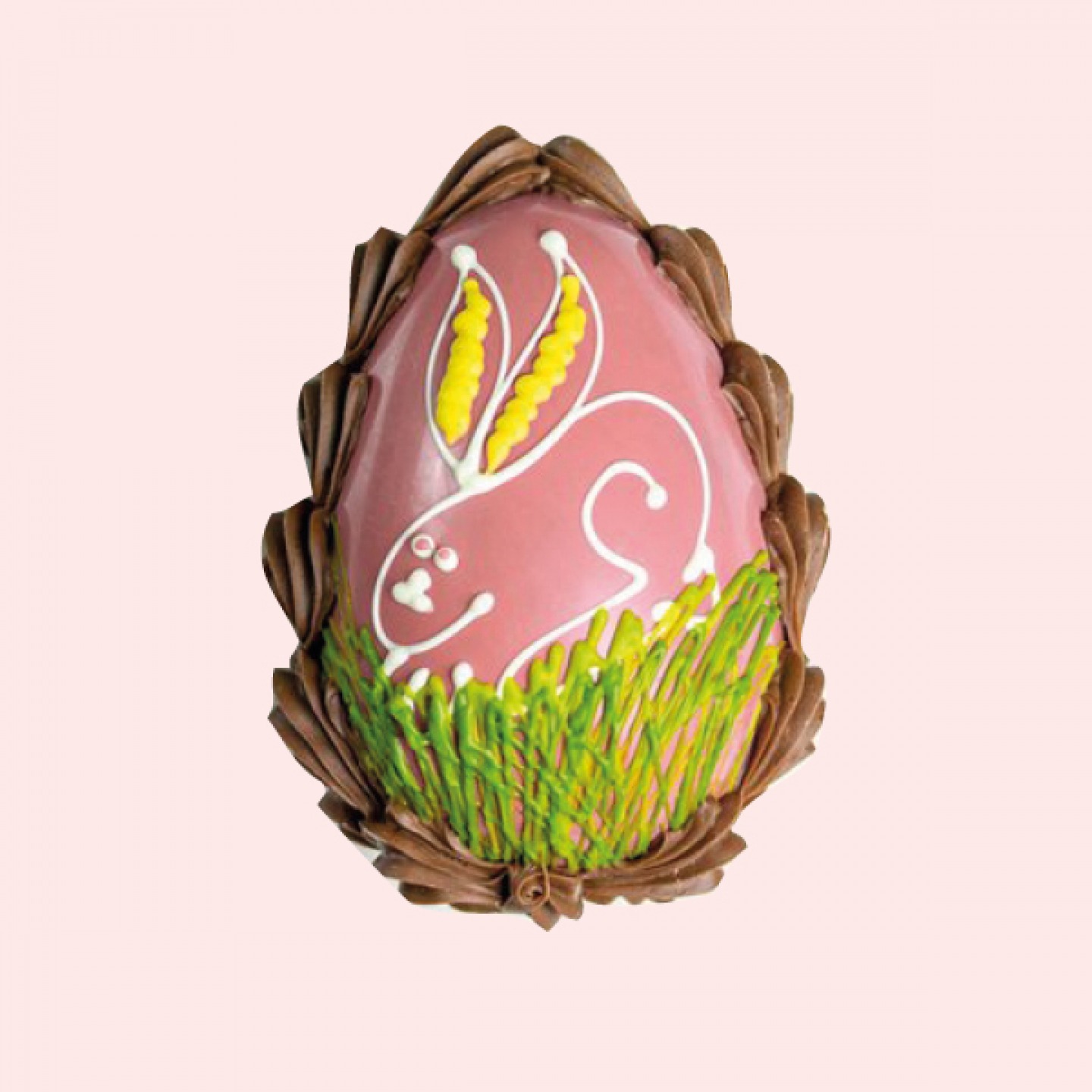 Pink Easter Bunny Egg