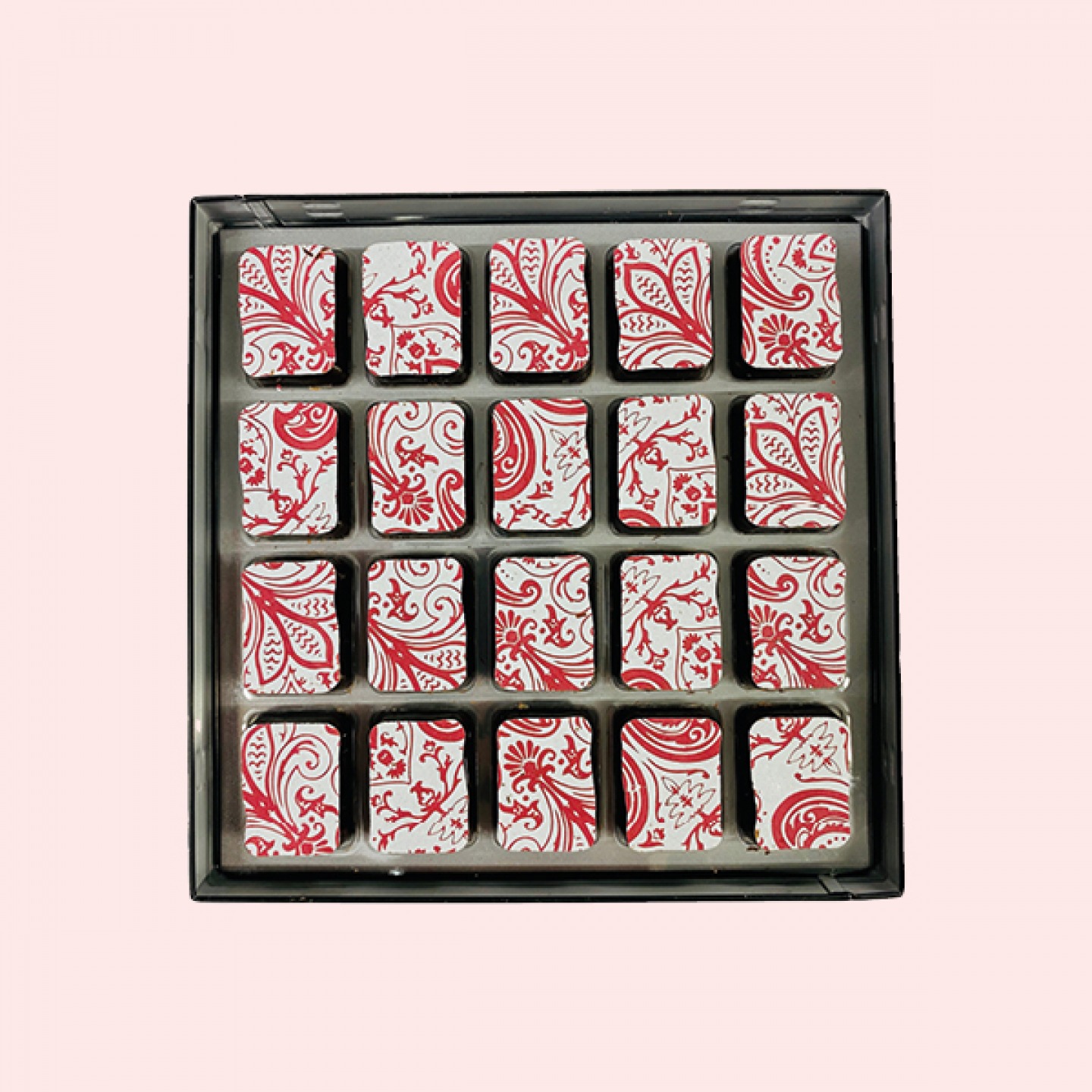 Box of 12 Raspberry Chocolates