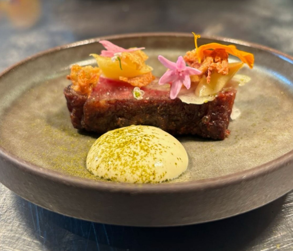 Al a carte food at Rhubarb