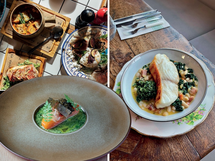 Crucible in Sheffield, plate of food