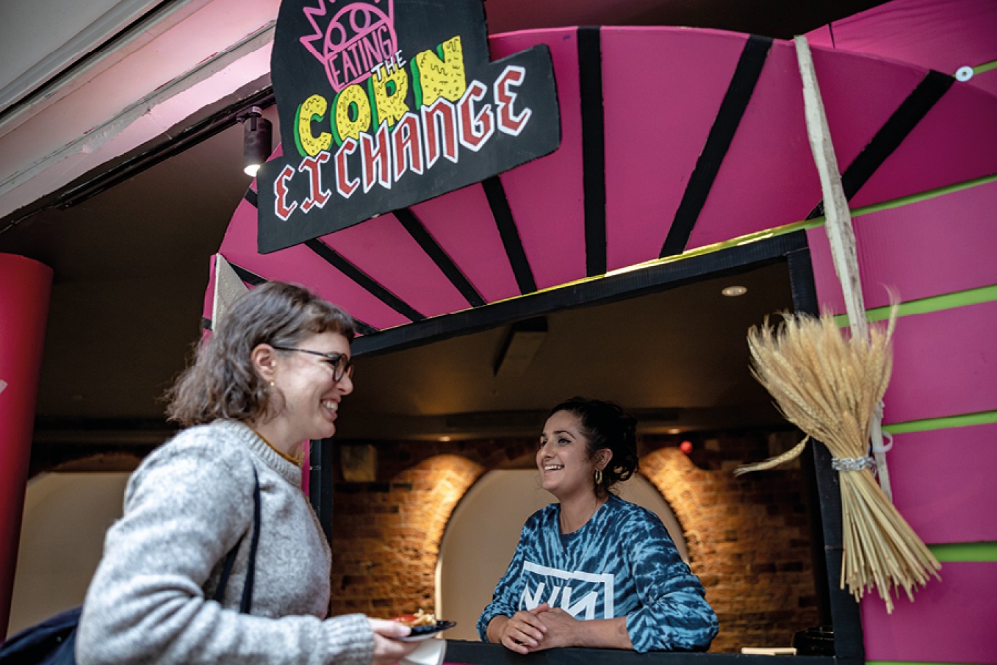 corn exchange food van
