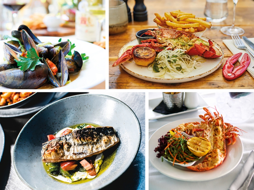 collage image of yorkshire food