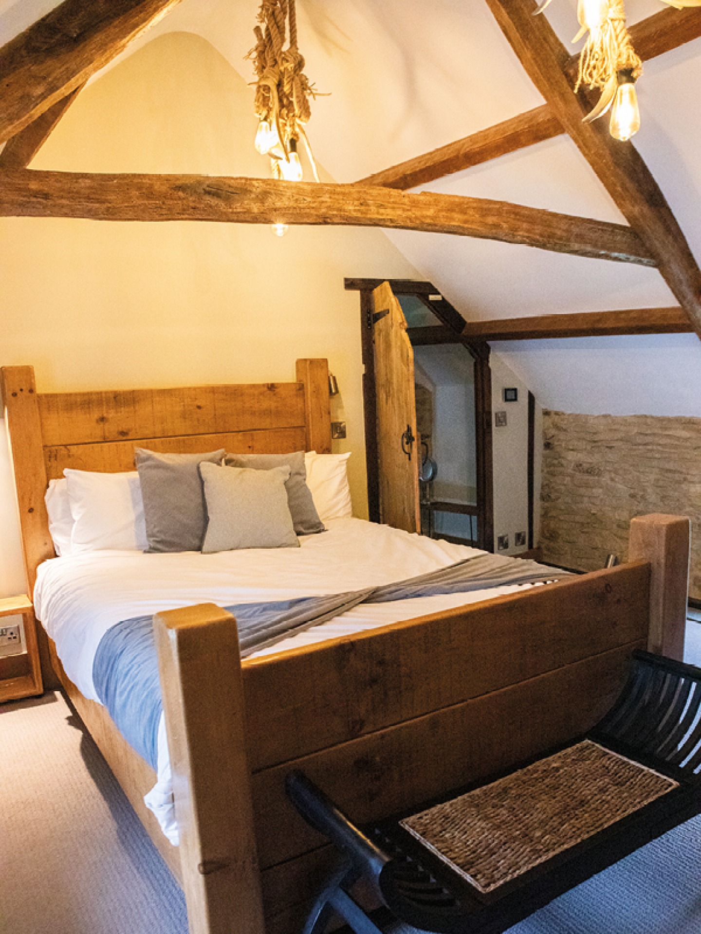 Guest room at Pignut & Hare