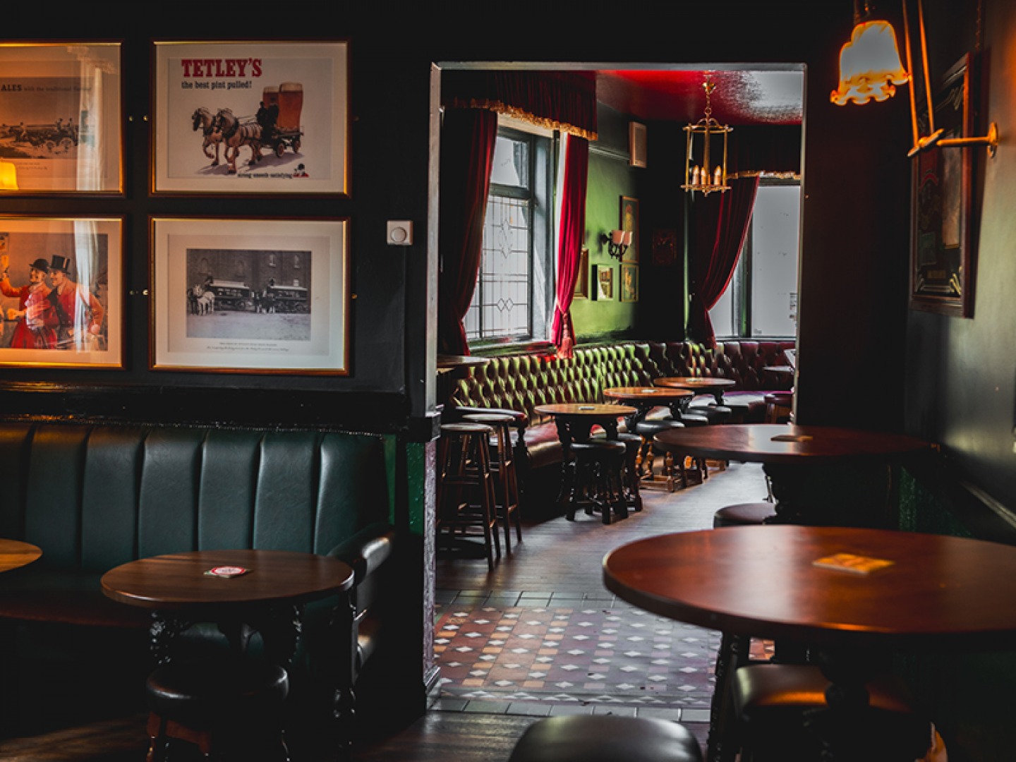 pub with traditional decor 