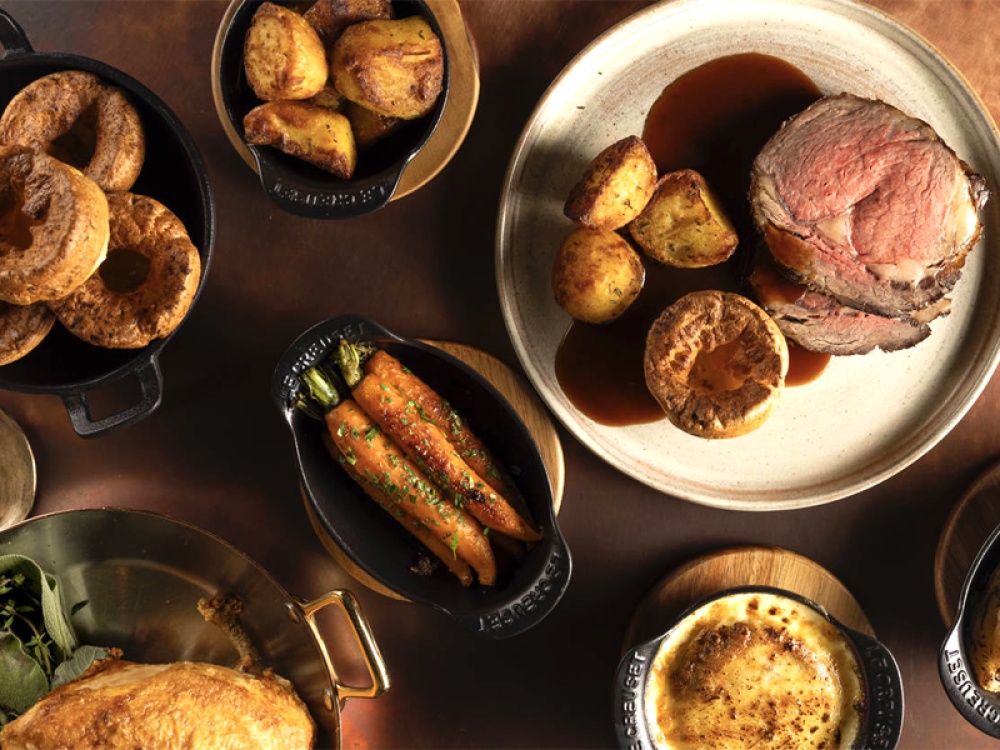 Sunday roast, The Grantley Arms, Ripon
