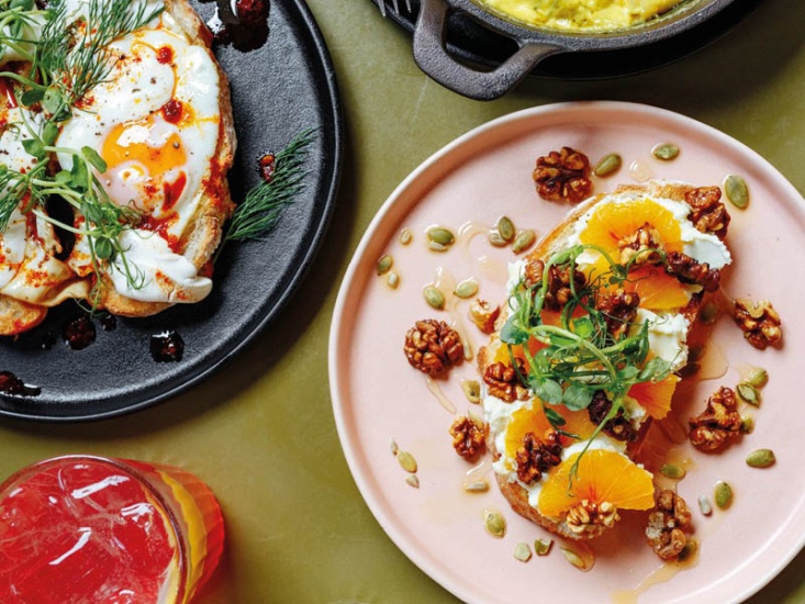 Images of food from venues featured