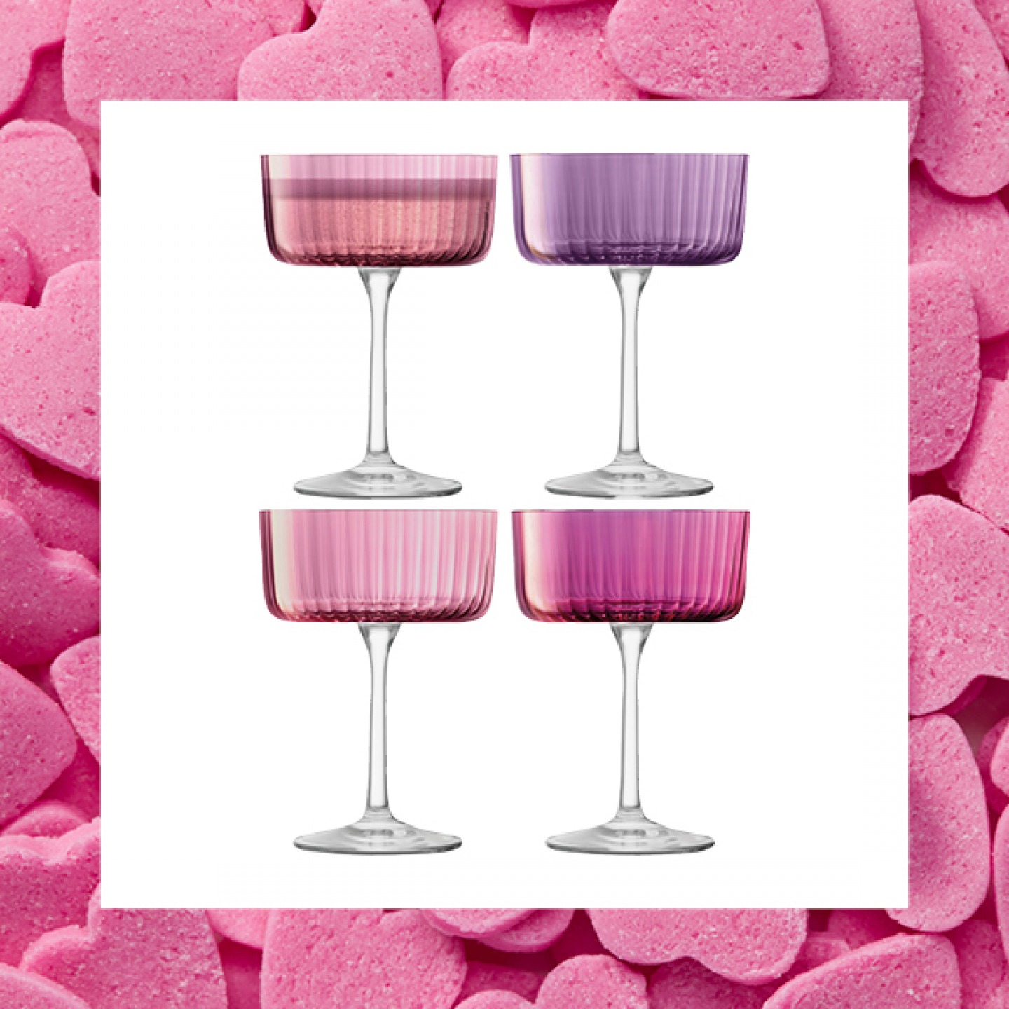 Gem Champagne glasses