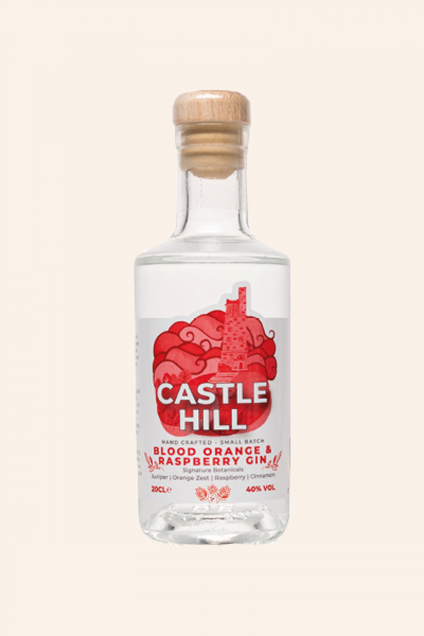 Blood orange and raspberry gin