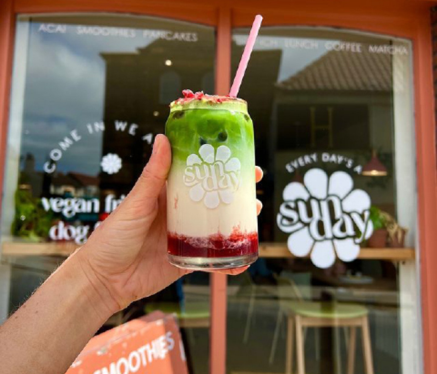 refreshing matcha drink