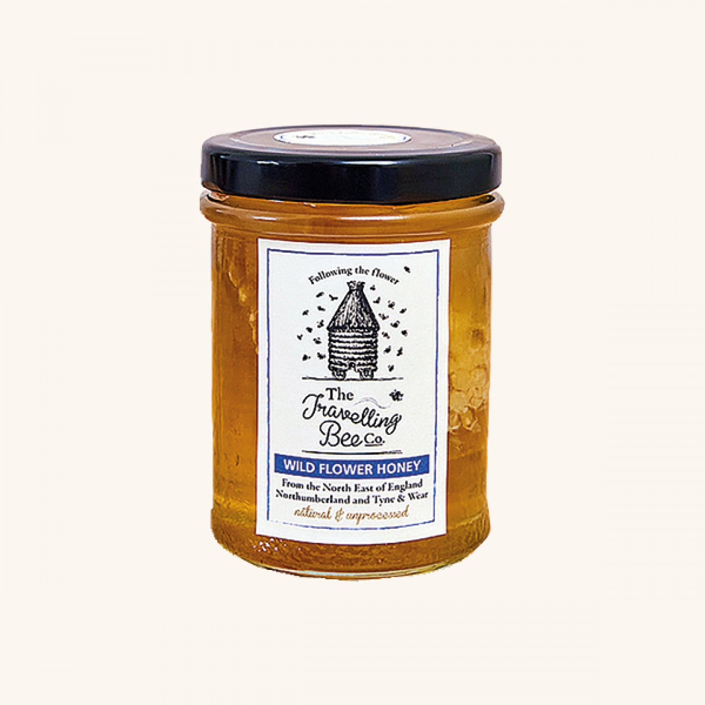 Wildflower Honey with Honeycomb, £9 The Travelling Bee Co.
