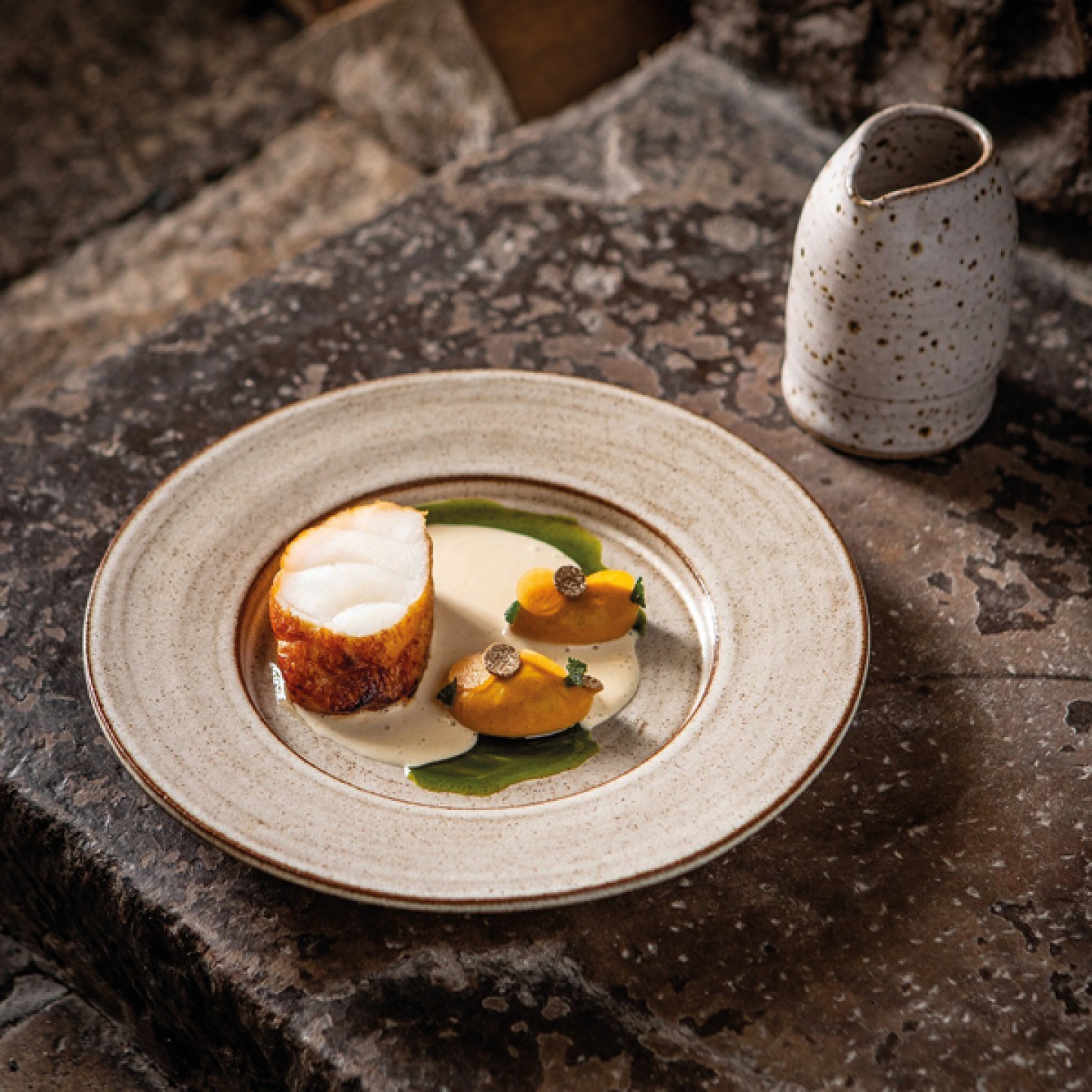 Food at The Black Swan at Oldstead