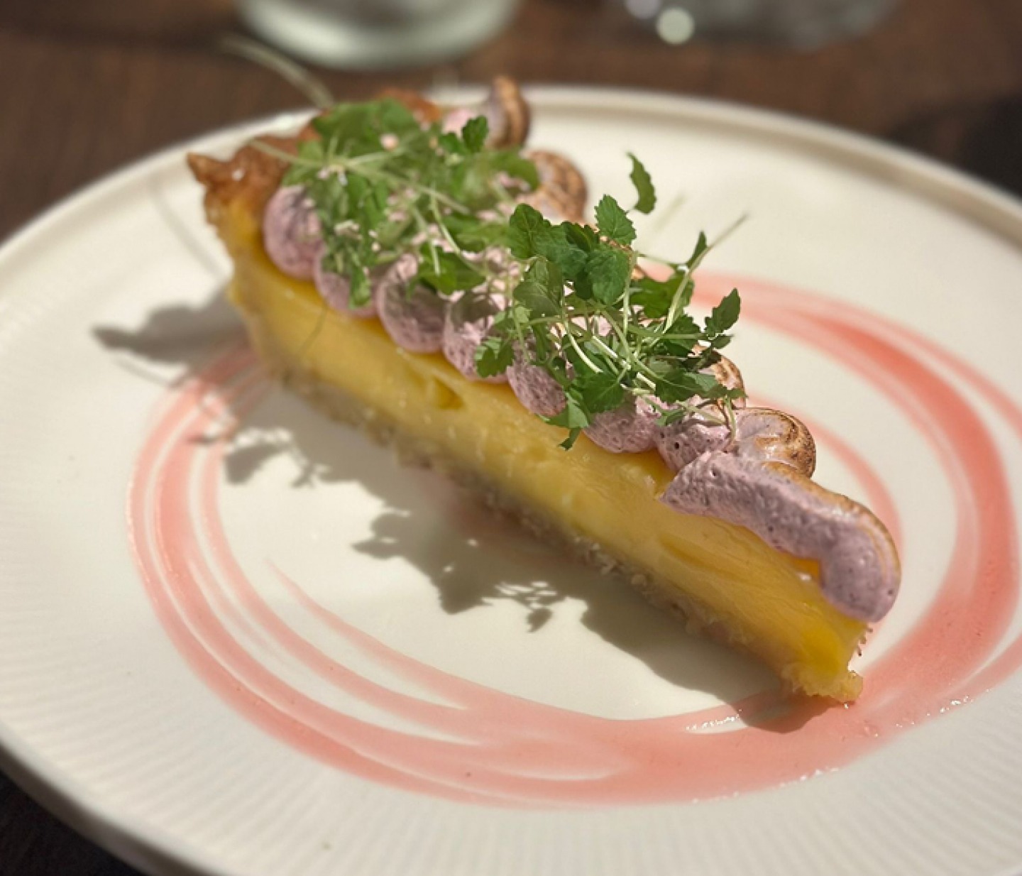 Dessert pie at Hide