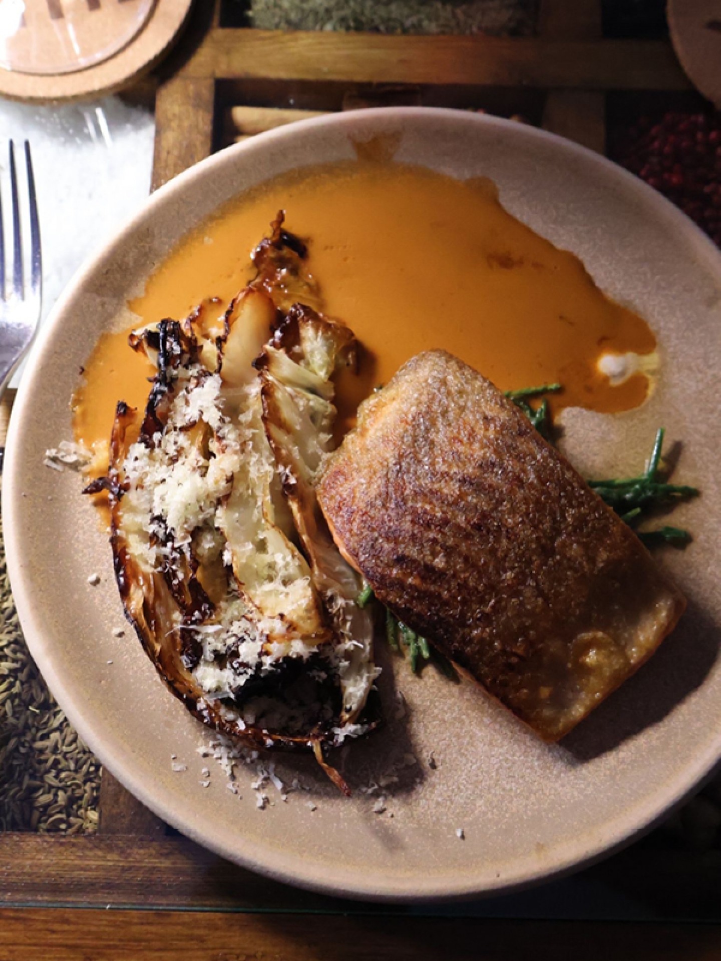 Fish dish at FIIK