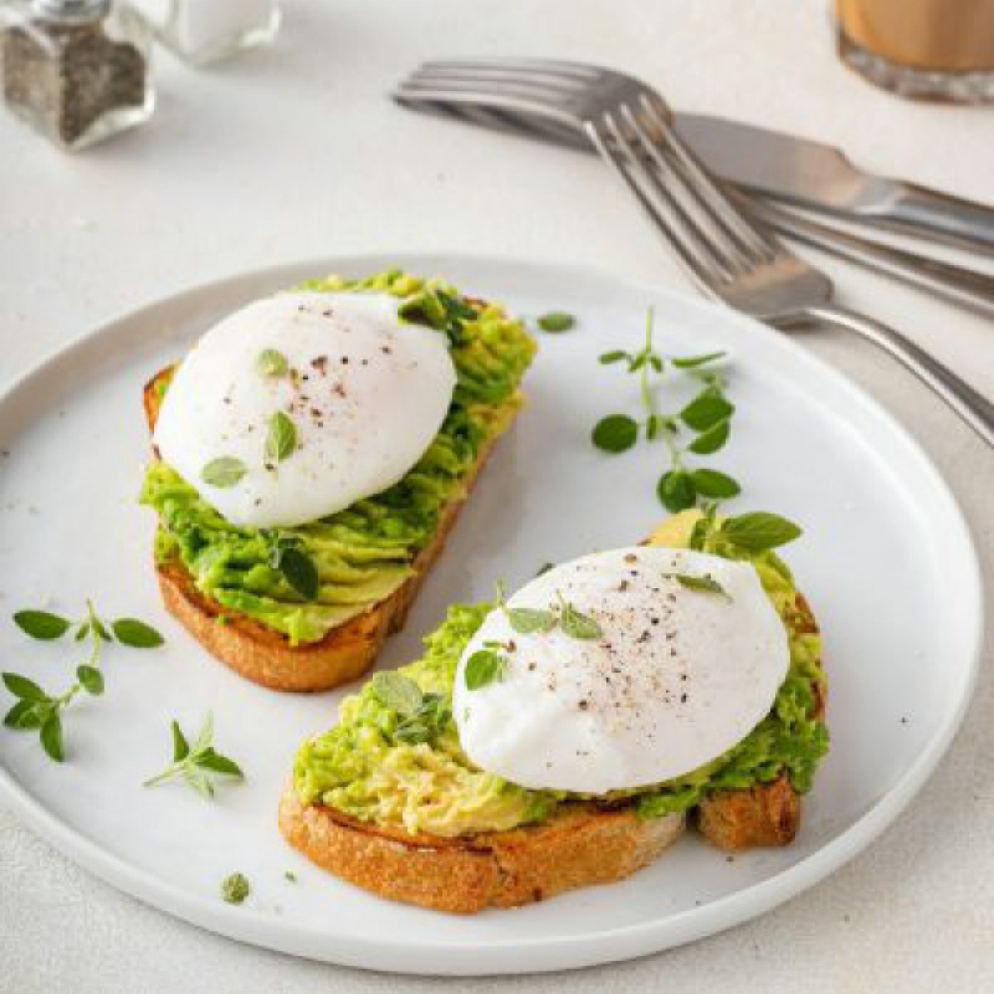 Poached egg and Avocado on toast