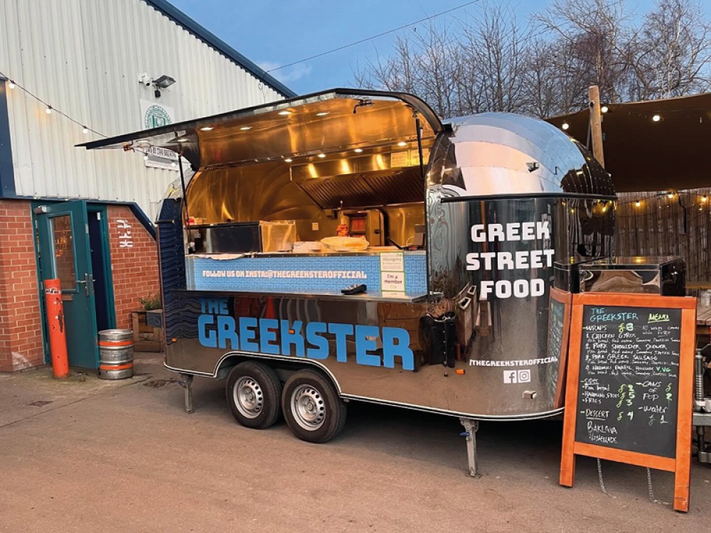 Greekster food van