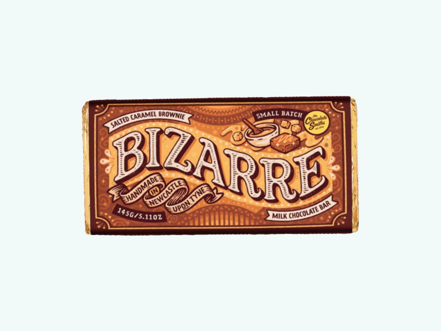 Salted Caramel Brownie Bizarre Bar, £10 The Chocolate Smiths