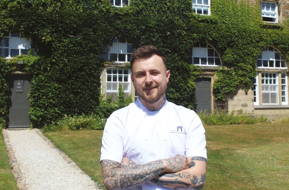 Jamie Keeble at Swinton Park Hotel