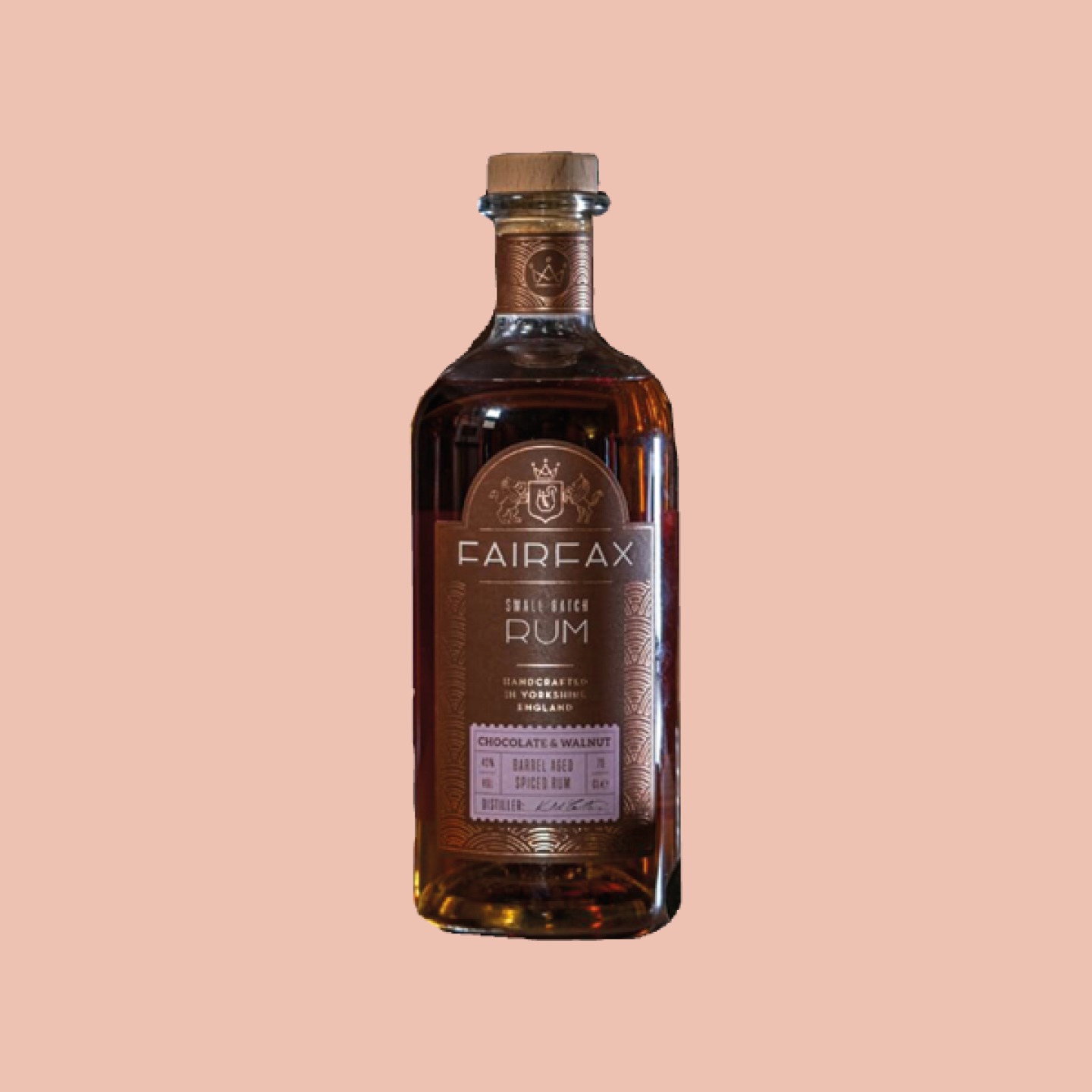 Fairfax Barrel Aged Chocolate and Walnut Rum, £38 