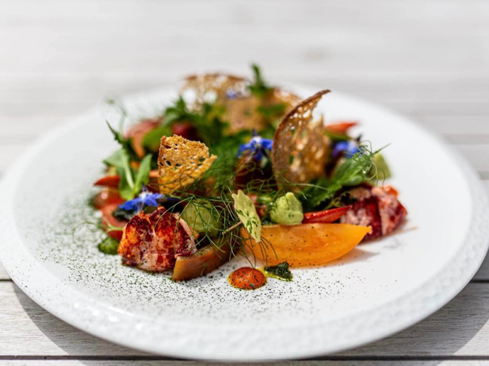 food on a plate