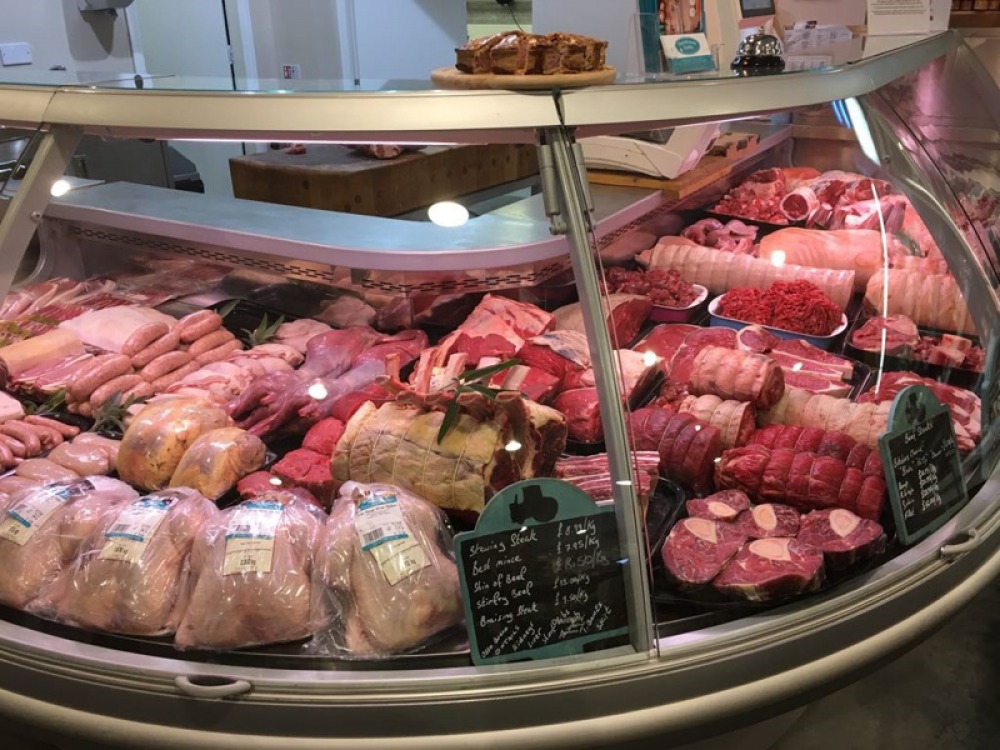 butchers meat counter
