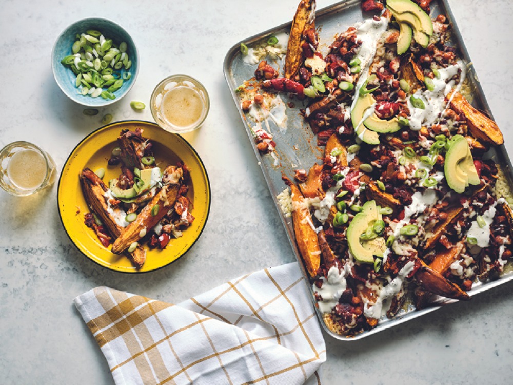 Bean Chilli Loaded Wedges