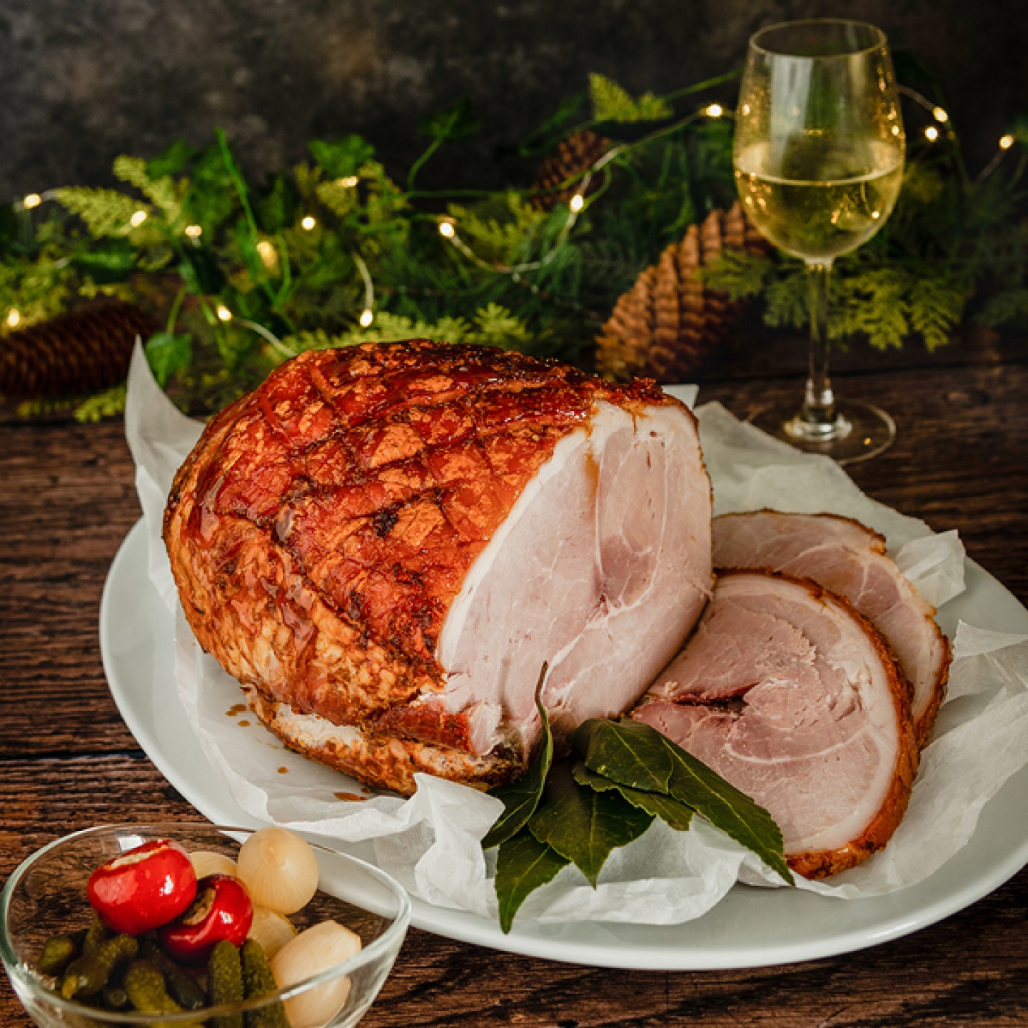 Christmas ham