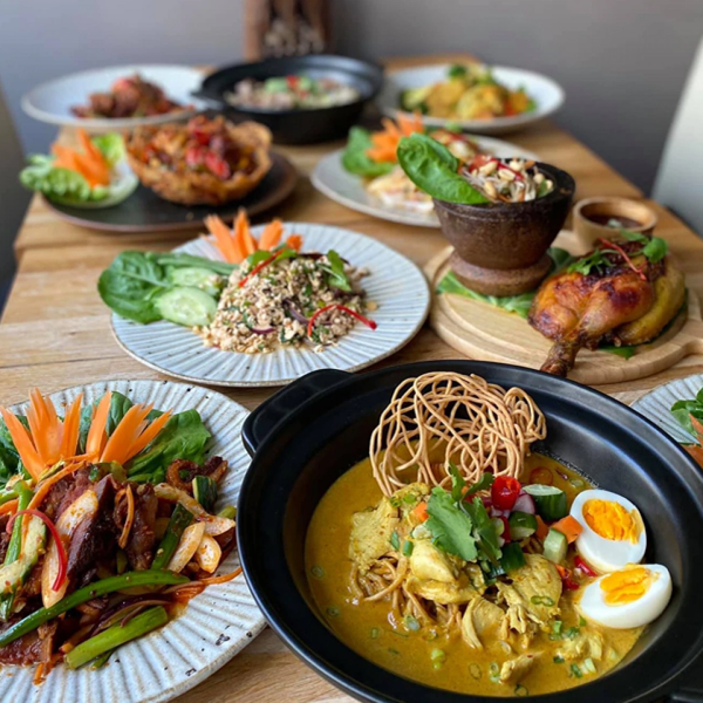 Thai style food