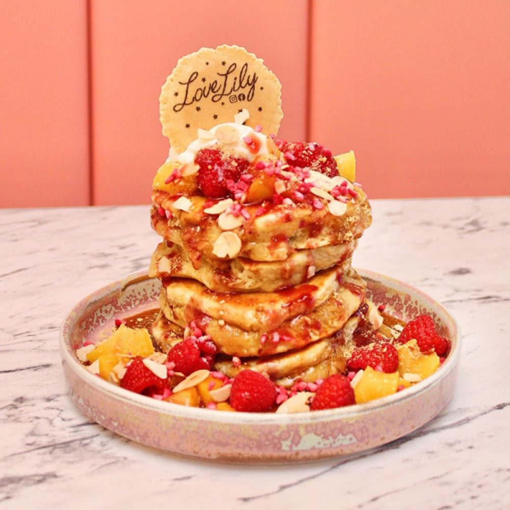 Pancake stack at Love Lily