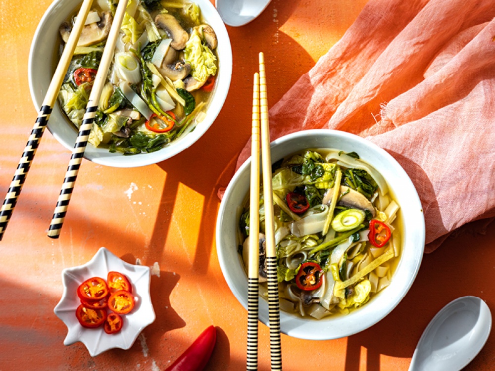 Quick and Easy Pho Bowl