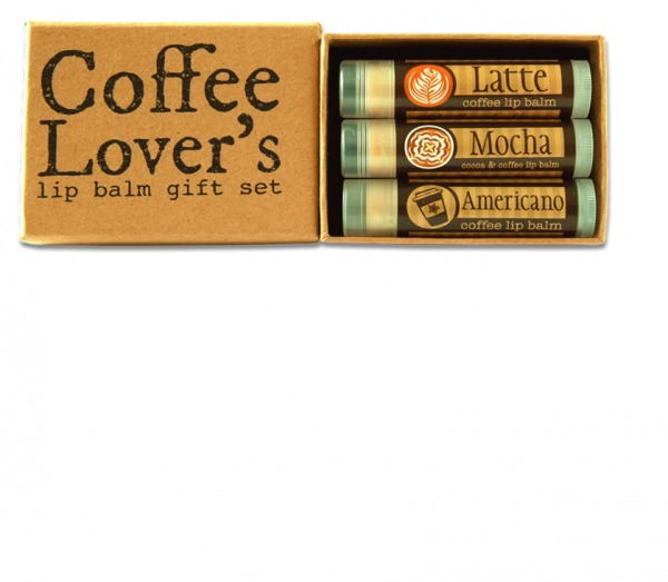Coffee lover's lip balm set