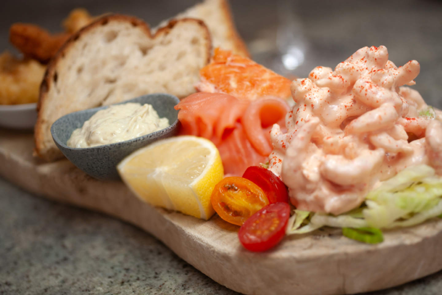 Seafood platter