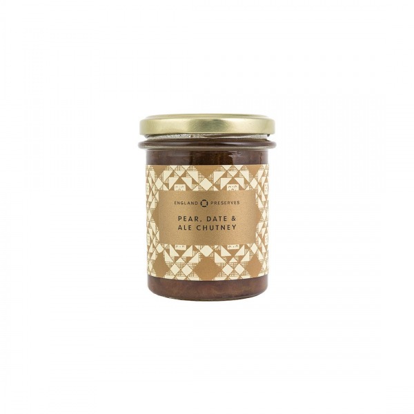 Pear, date and ale chutney, England Preserves