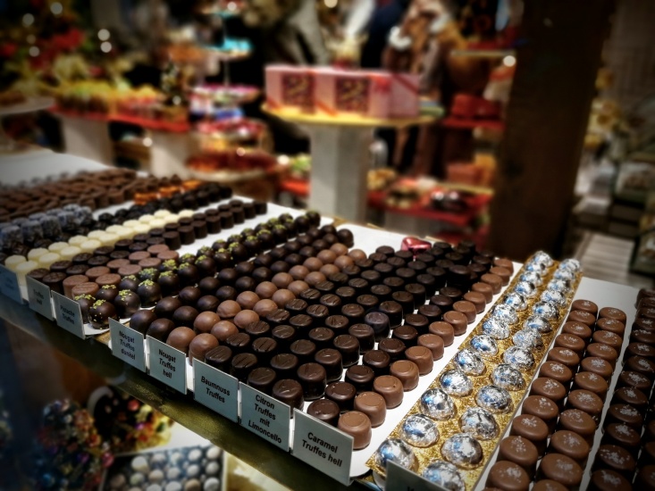 Chocolate on Display