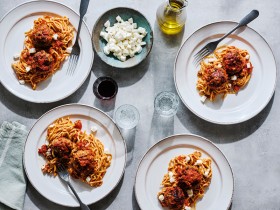 Mia's Meatballs (and Meatball Paninis)