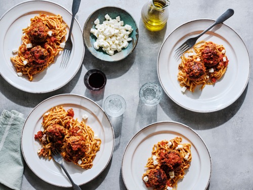 Mia's Meatballs (and Meatball Paninis)