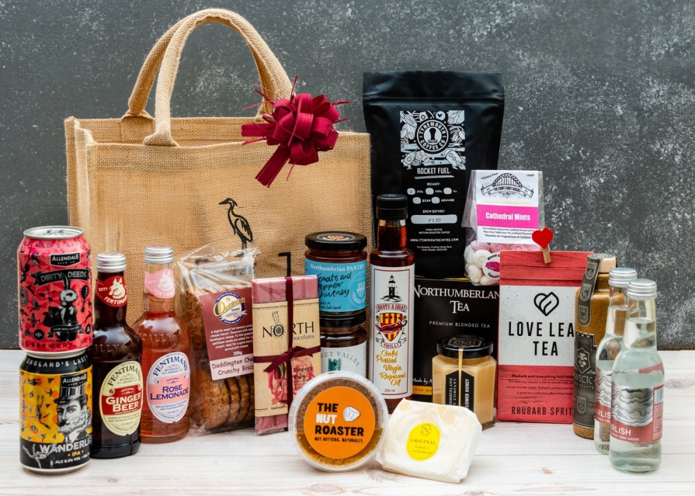A Taste of Northumberland Family Hamper, £95 The Corbridge Larder